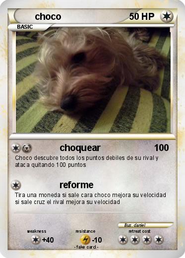 Pokemon choco