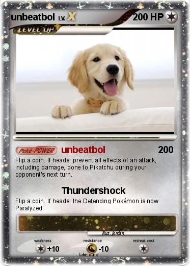 Pokemon unbeatbol
