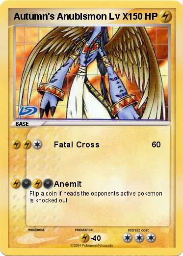 Pokemon Autumn's Anubismon Lv X