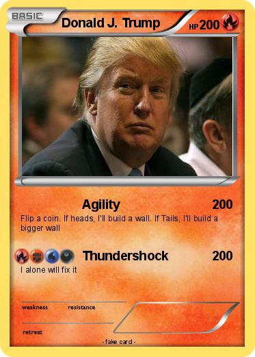 Pokemon Donald J. Trump