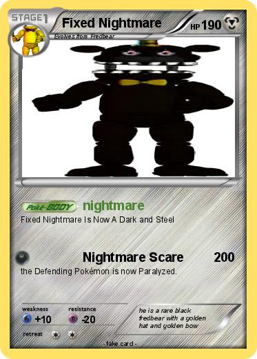 Pokemon Fixed Nightmare