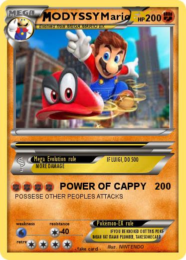 Pokemon ODYSSYMario