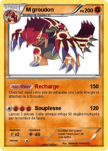 Pokemon M groudon
