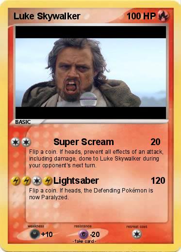 Pokemon Luke Skywalker