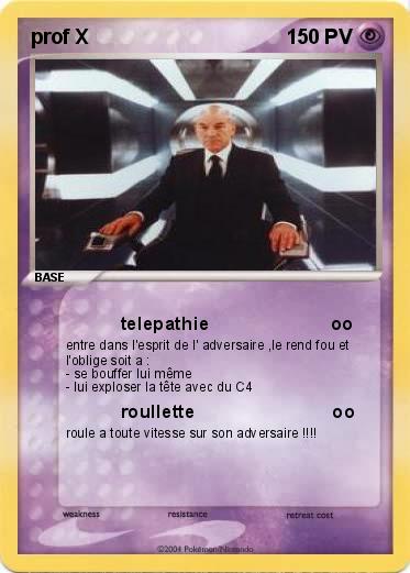 Pokemon prof X
