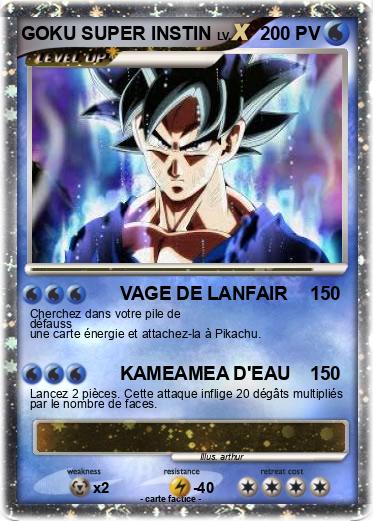 Pokemon GOKU SUPER INSTIN