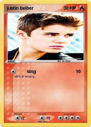 Pokemon justin beiber