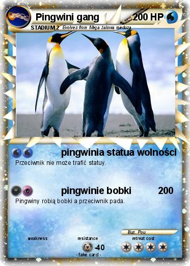 Pokemon Pingwini gang