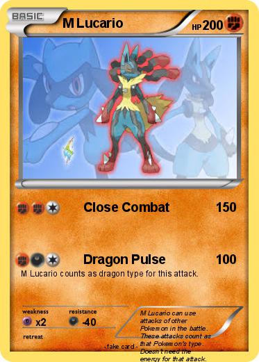 Pokemon M Lucario