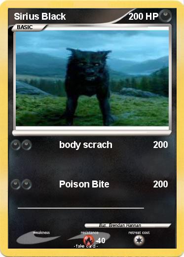 Pokemon Sirius Black