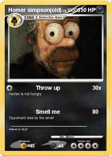Pokemon Homer simpson(old)