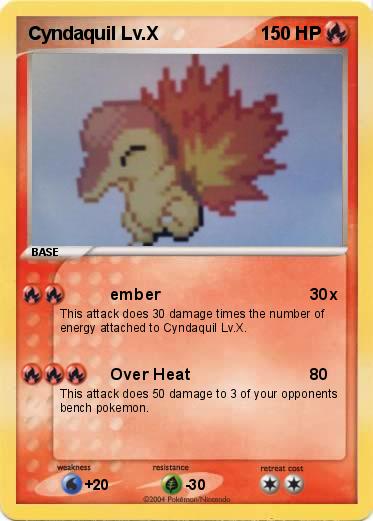 Pokemon Cyndaquil Lv.X