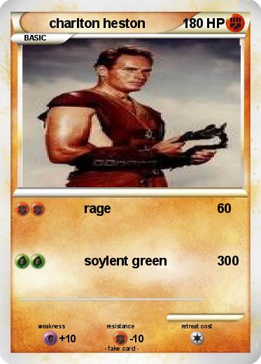 Pokemon charlton heston