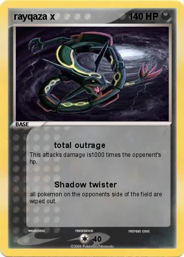 Pokemon rayqaza x