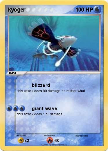 Pokemon kyoger