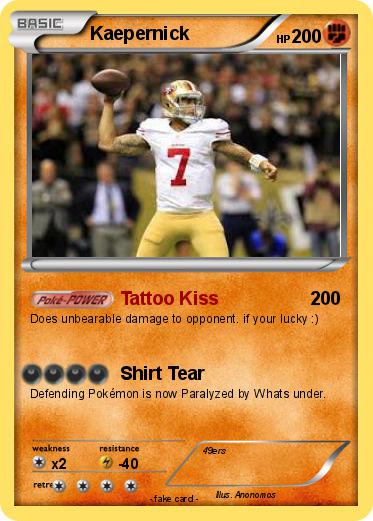 Pokemon Kaepernick