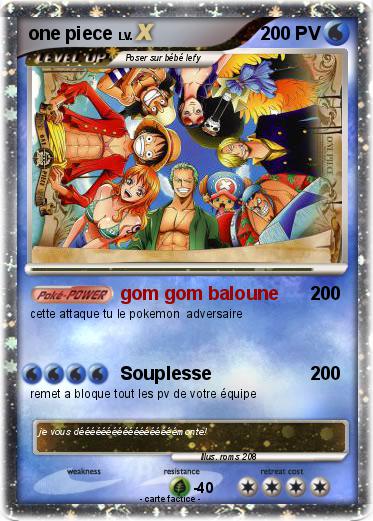 Pokemon one piece