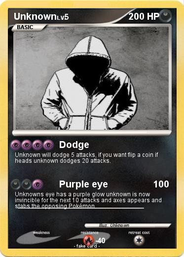 Pokemon Unknown