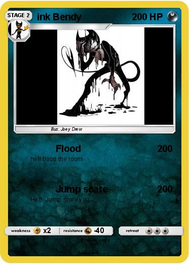 Pokemon ink Bendy