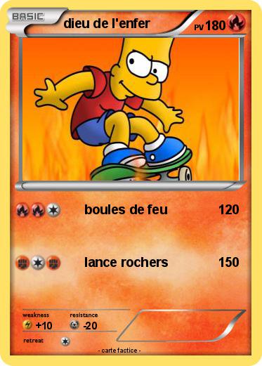 Pokemon dieu de l'enfer