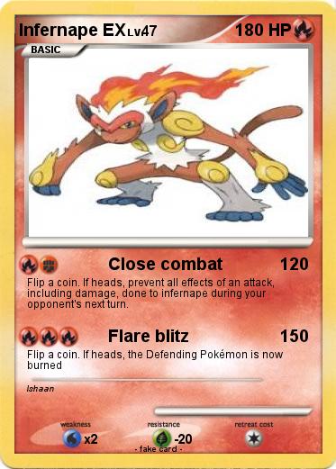 Pokemon Infernape EX