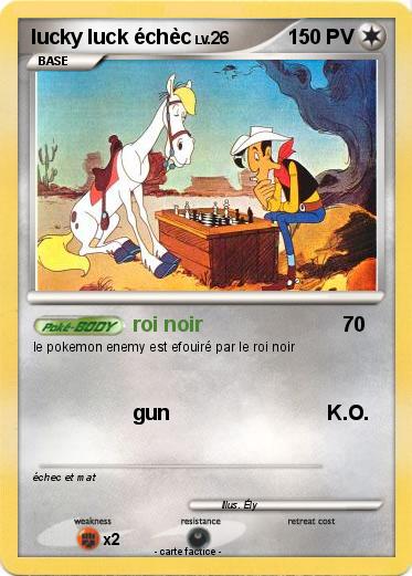 Pokemon lucky luck échèc