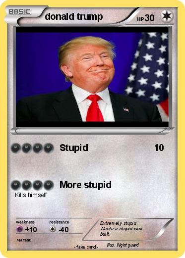 Pokemon donald trump