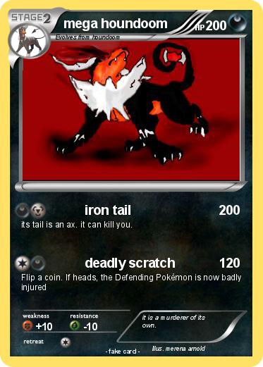 Pokemon mega houndoom