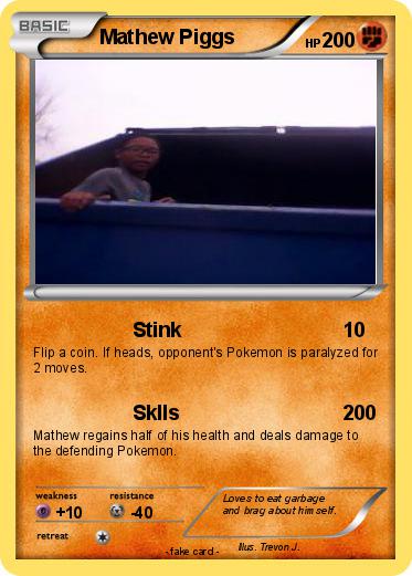 Pokemon Mathew Piggs