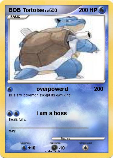 Pokemon BOB Tortoise