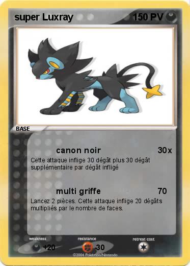 Pokemon super Luxray