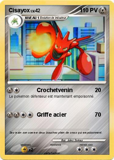 Pokemon Cisayox