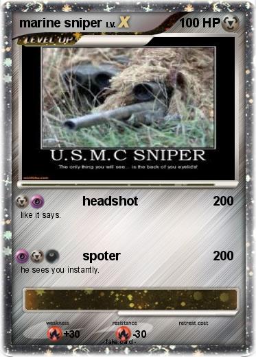 Pokemon marine sniper