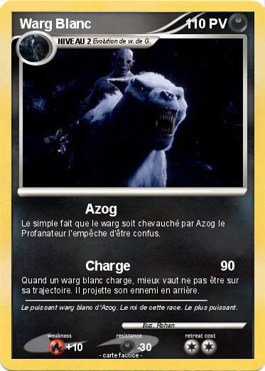 Pokemon Warg Blanc