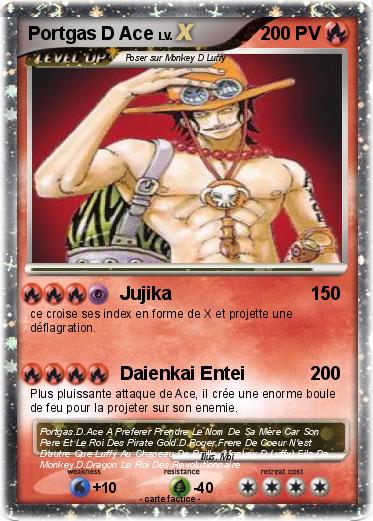 Pokemon Portgas D Ace
