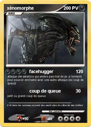 Pokemon xénomorphe