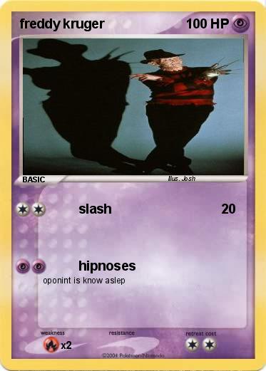 Pokemon freddy kruger