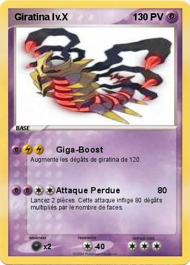 Pokemon Giratina lv.X