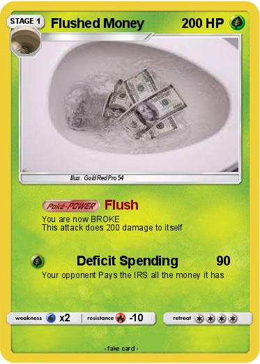 Pokemon Flushed Money