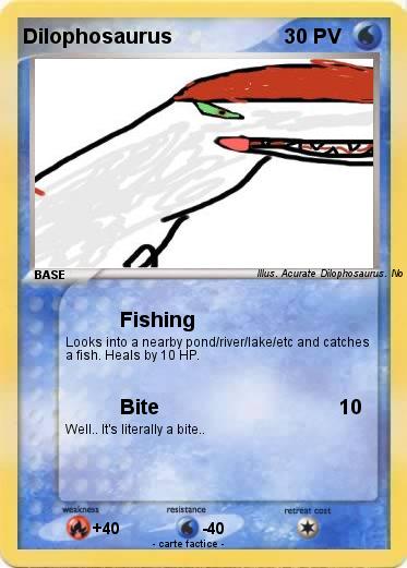 Pokemon Dilophosaurus