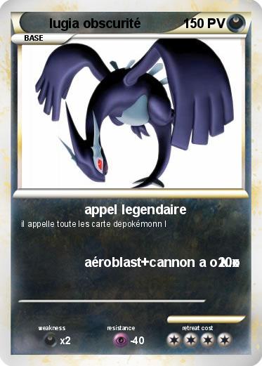 Pokemon lugia obscurité