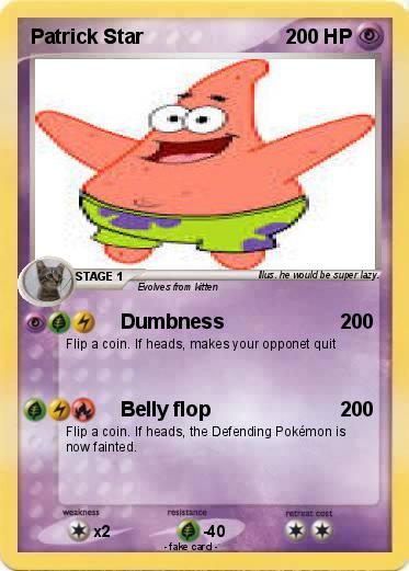 Pokemon Patrick Star