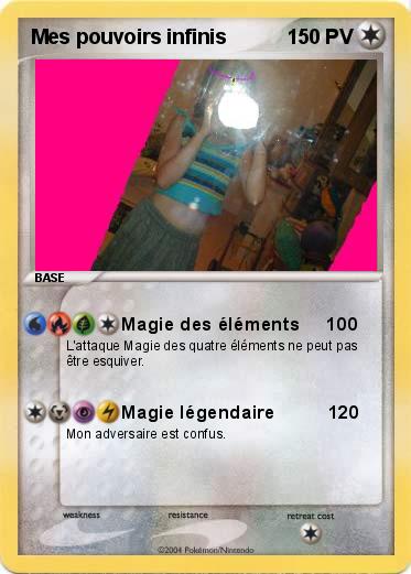 Pokemon Mes pouvoirs infinis     