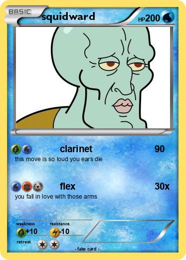 Pokemon squidward