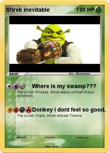 Pokemon Shrek inevitable