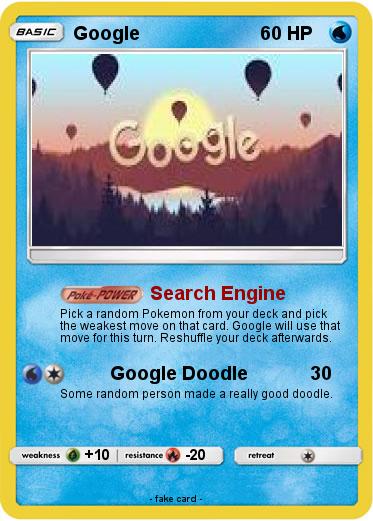 Pokemon Google