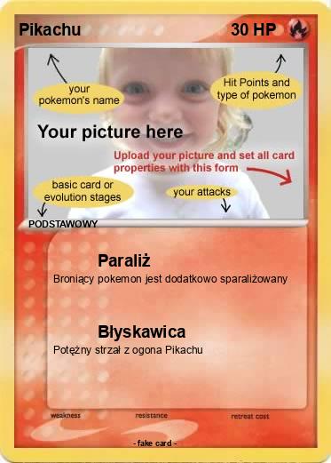 Pokemon Pikachu