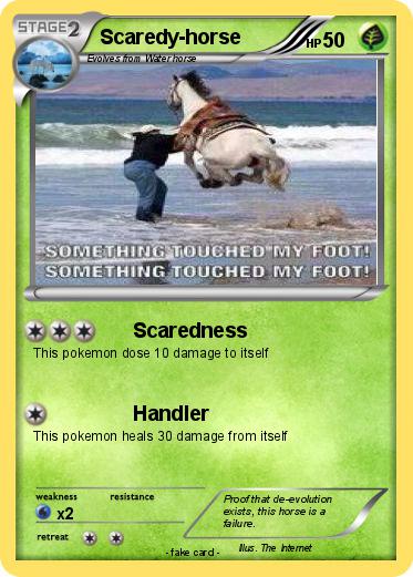 Pokemon Scaredy-horse