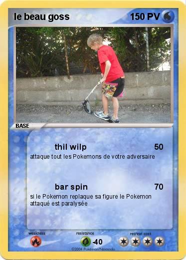Pokemon le beau goss