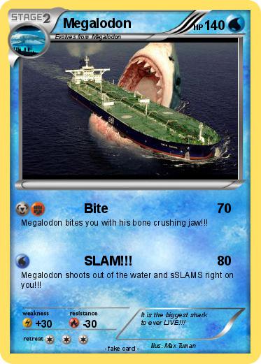 Pokemon Megalodon